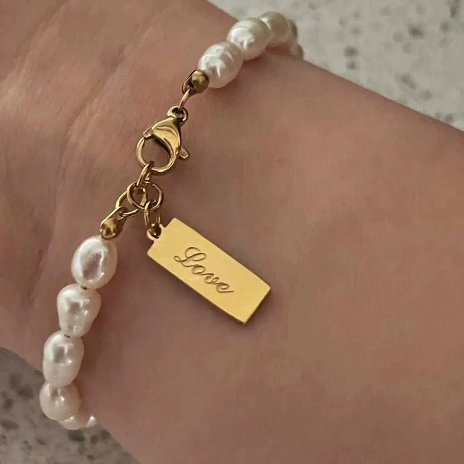 Love Pearl Bracelet