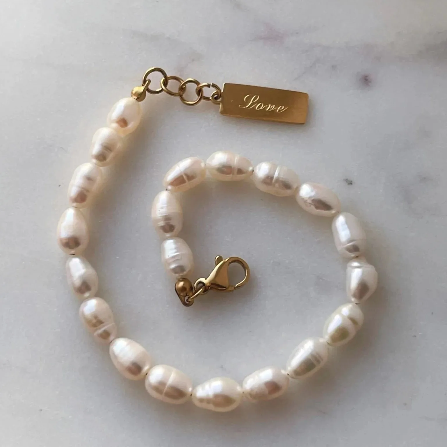 Love Pearl Bracelet