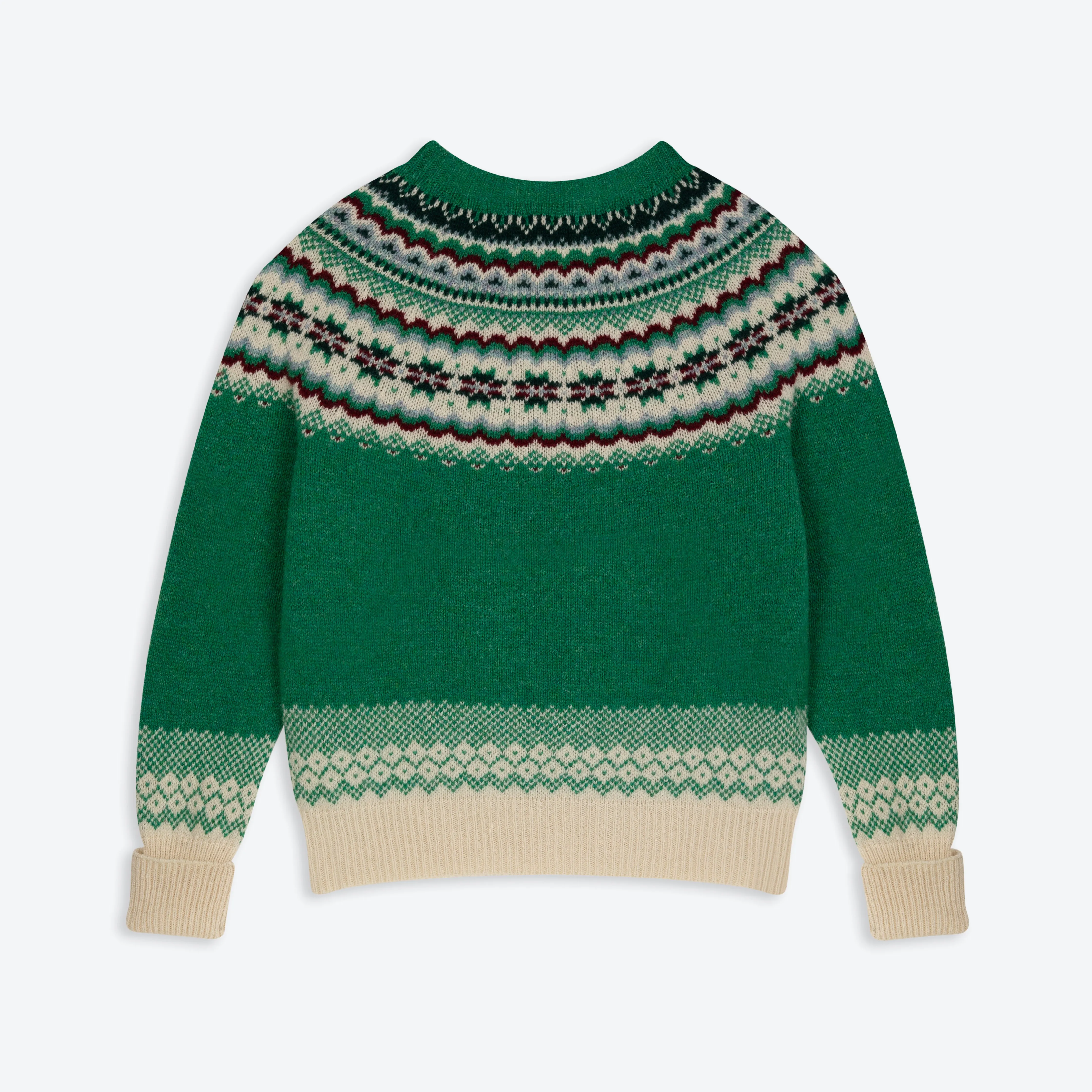 Lowie Green Caerphilly Fairisle Cardigan