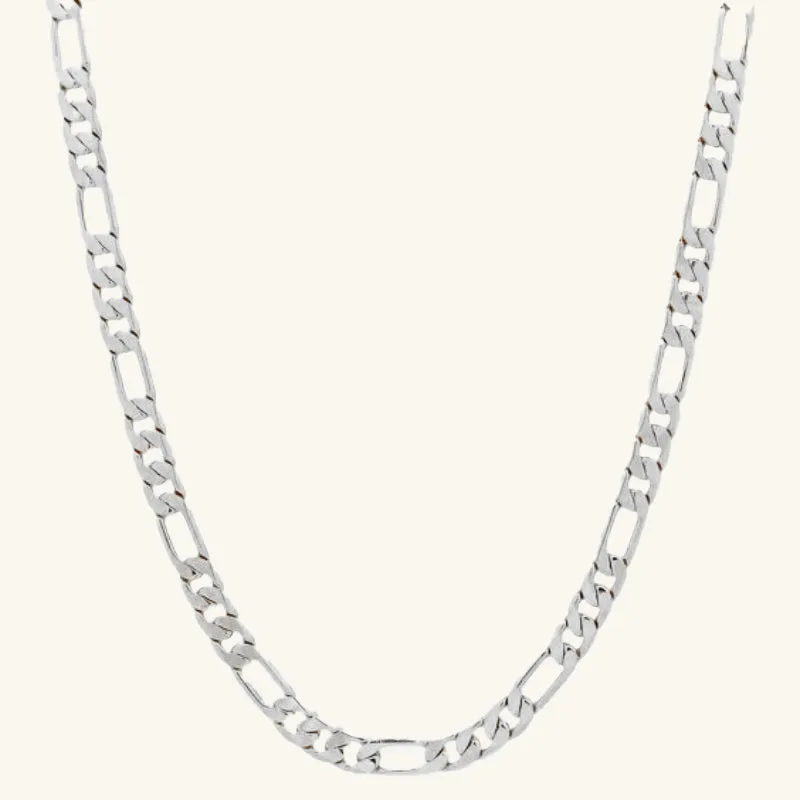 Minimal Figaro Chain Necklace