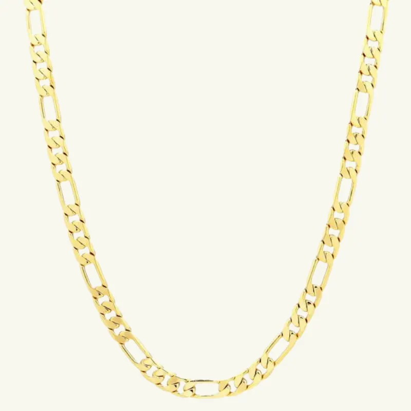 Minimal Figaro Chain Necklace