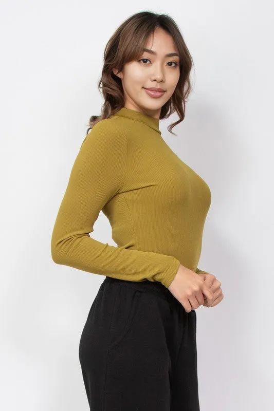 Mock Neck Bodysuit