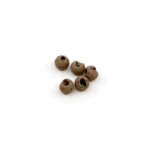 Mottled Tactical Slotted Tungsten Beads