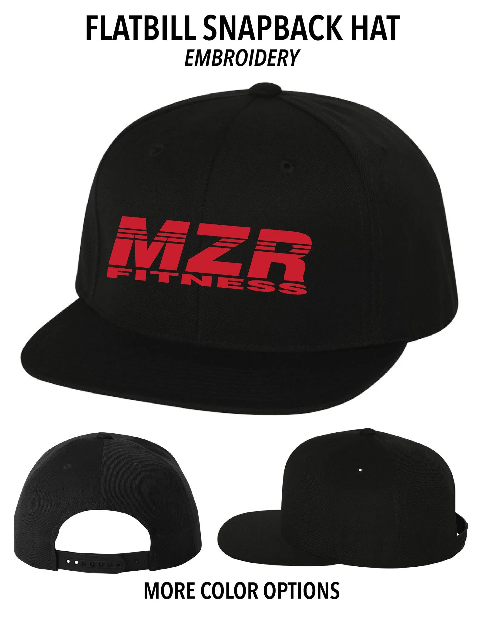 MZR - Flatbill Snapback Hat