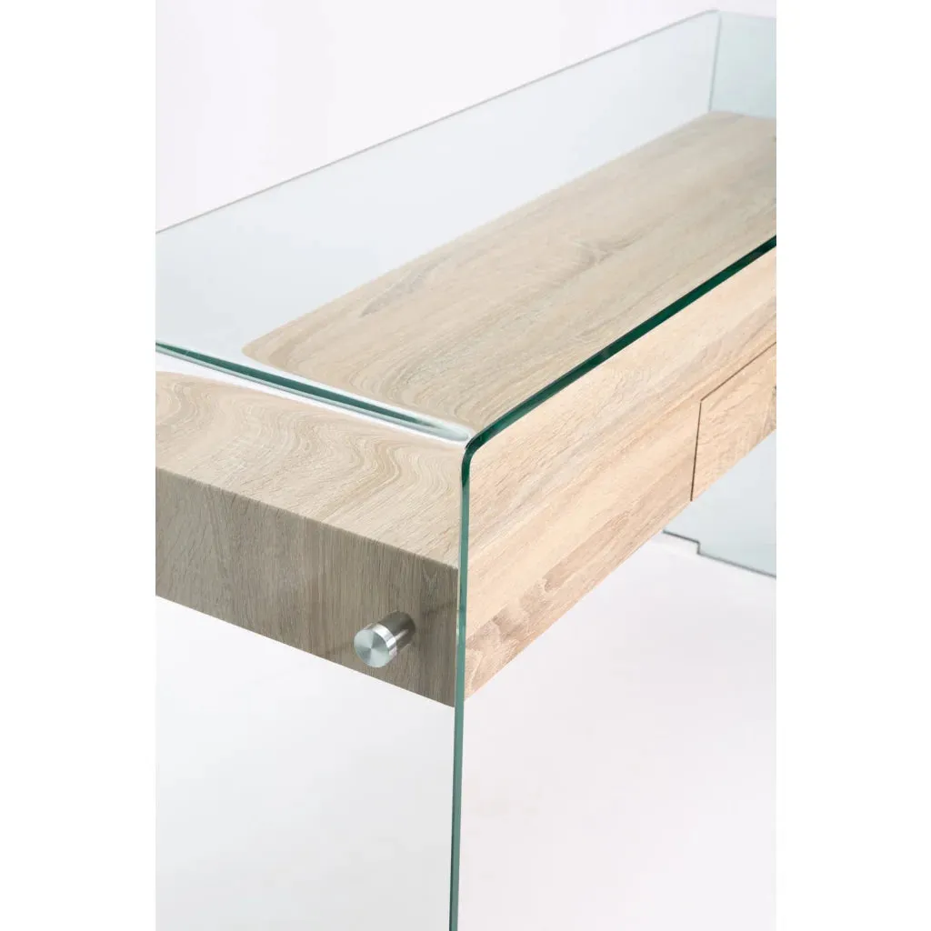 PORT 120x40cm 12MM TEMPERED GLASS CONSOLE