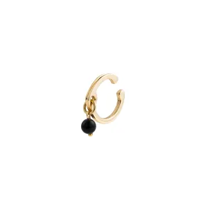 "Mini Beluga" Onyx Ear Cuff