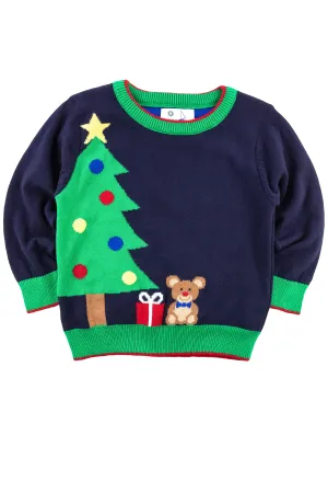 Sweater with Christmas Tree