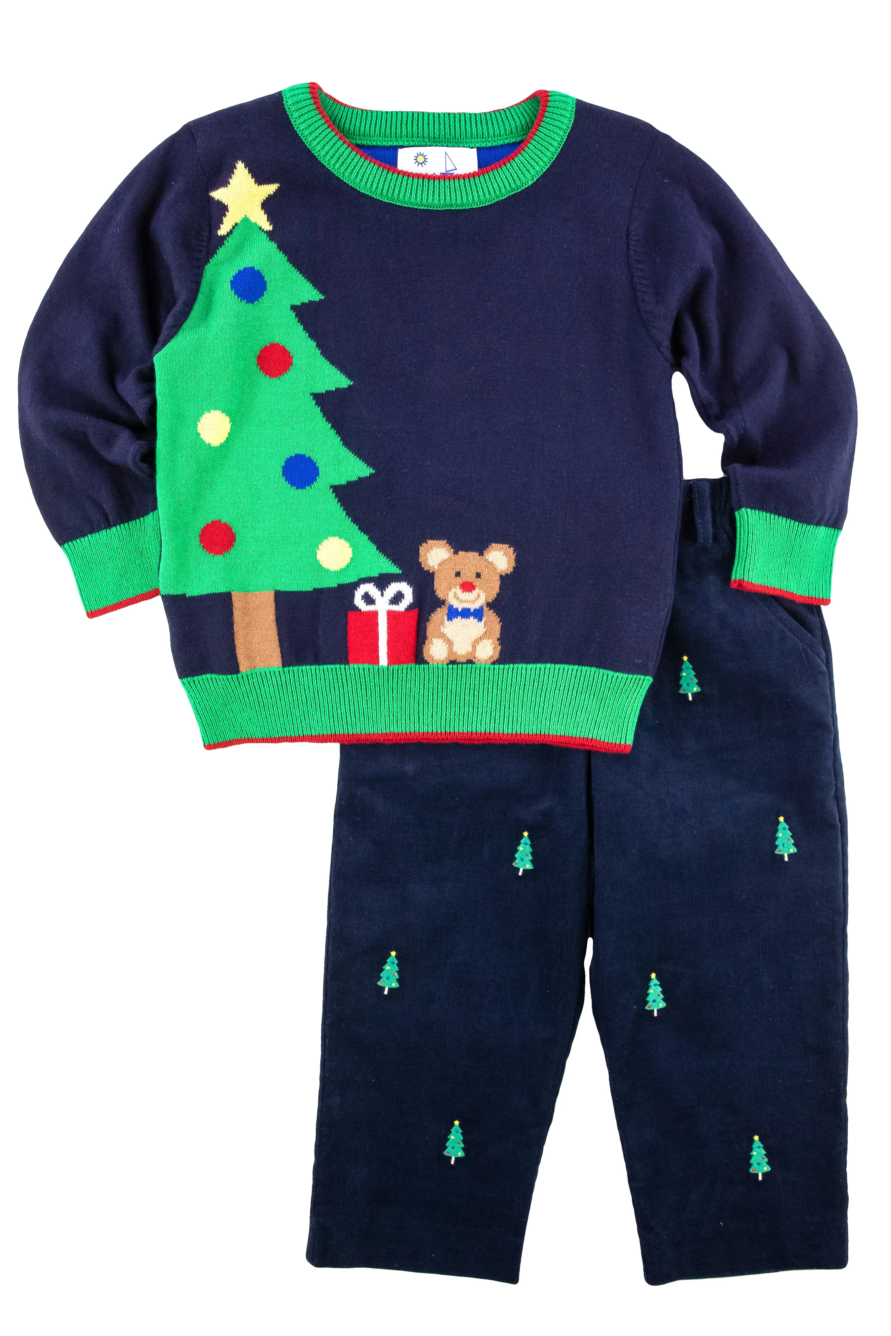 Sweater with Christmas Tree