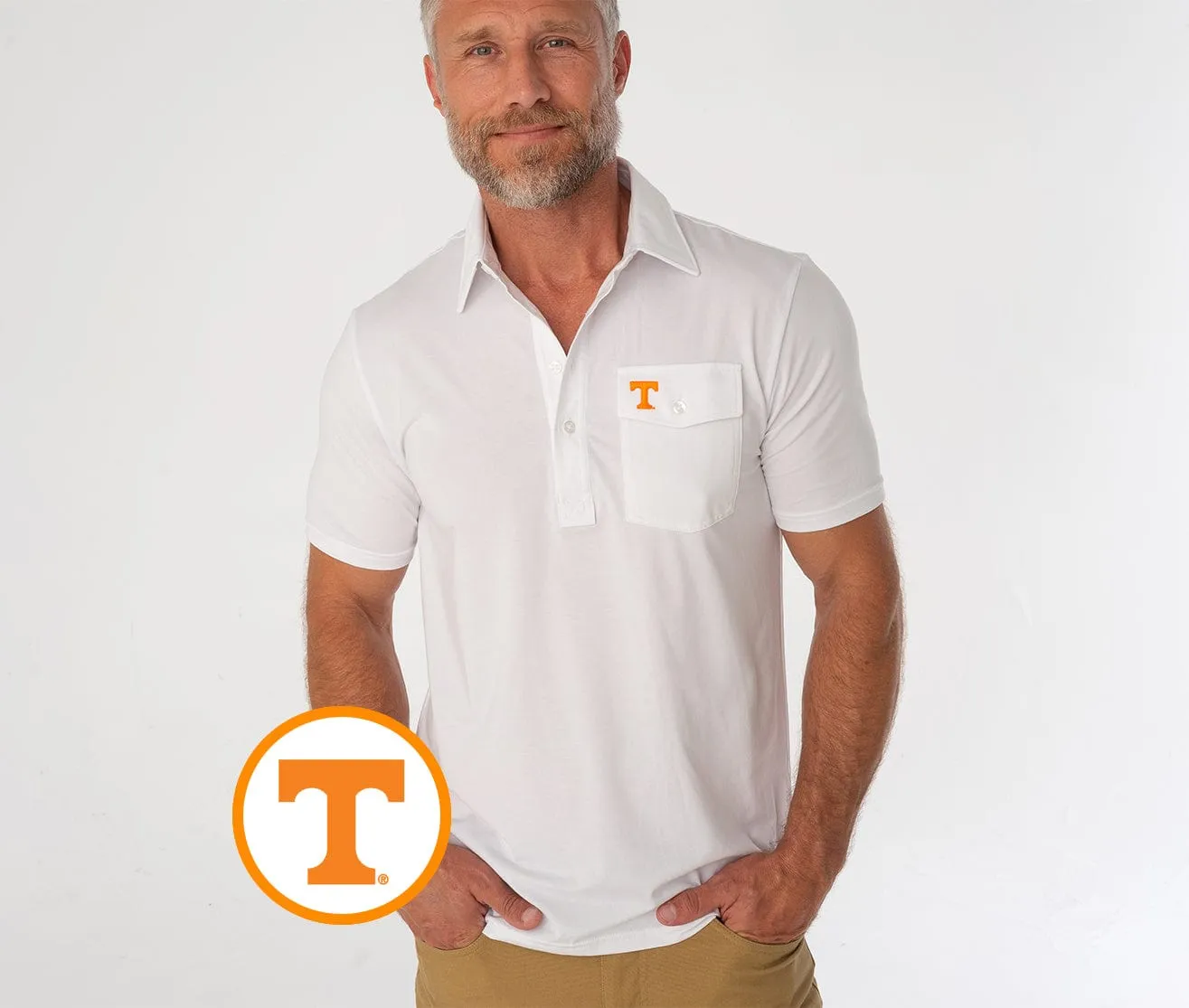 Tennessee - Coach's Performance Players Shirt - T - White