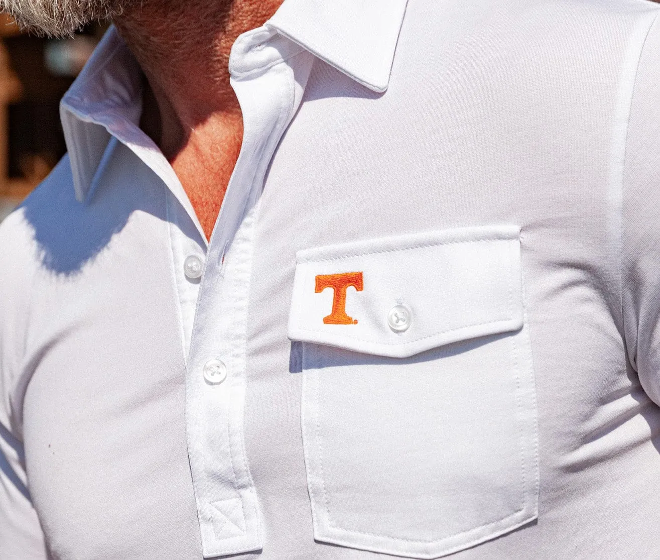 Tennessee - Coach's Performance Players Shirt - T - White