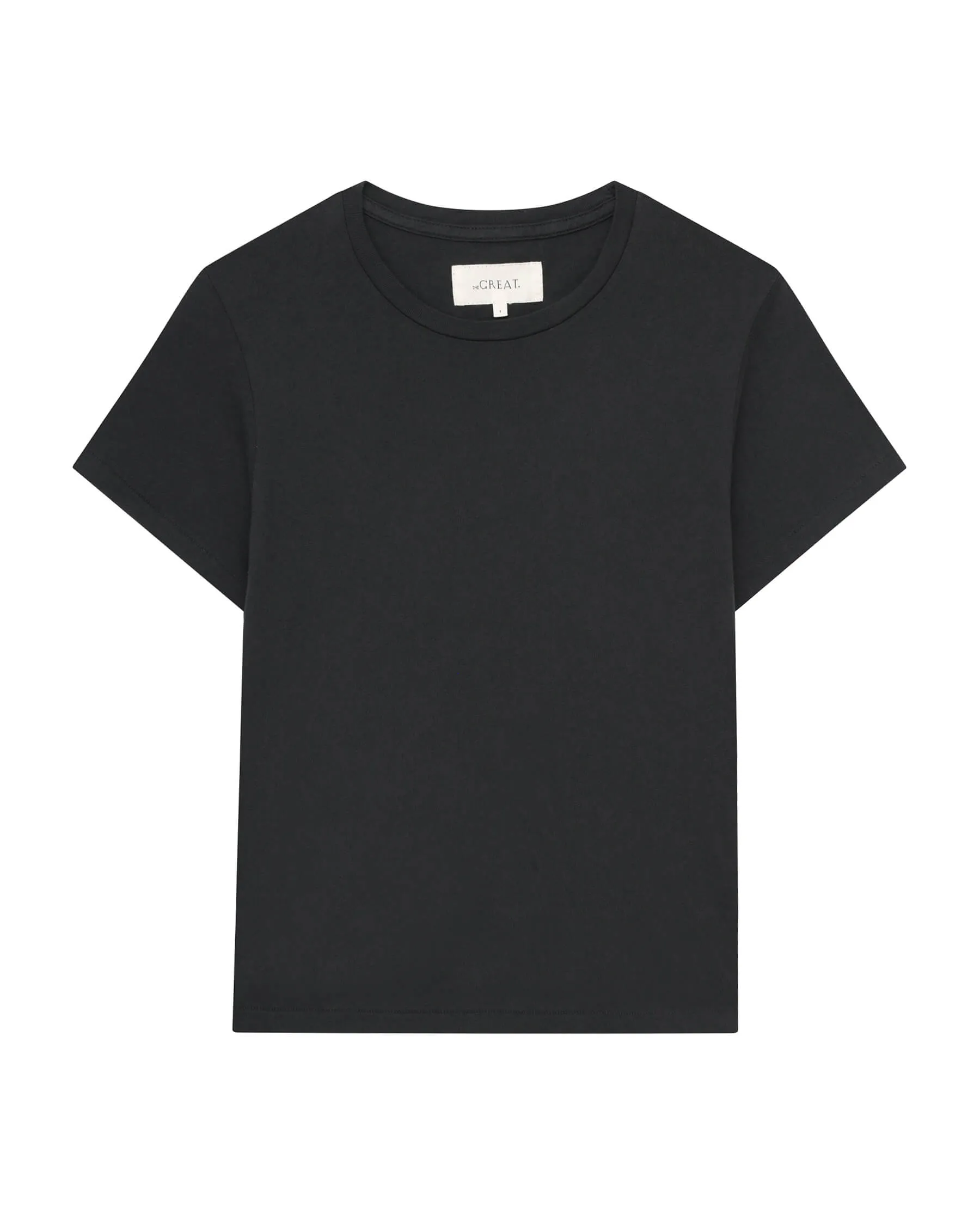 The Little Tee. Solid -- Almost Black