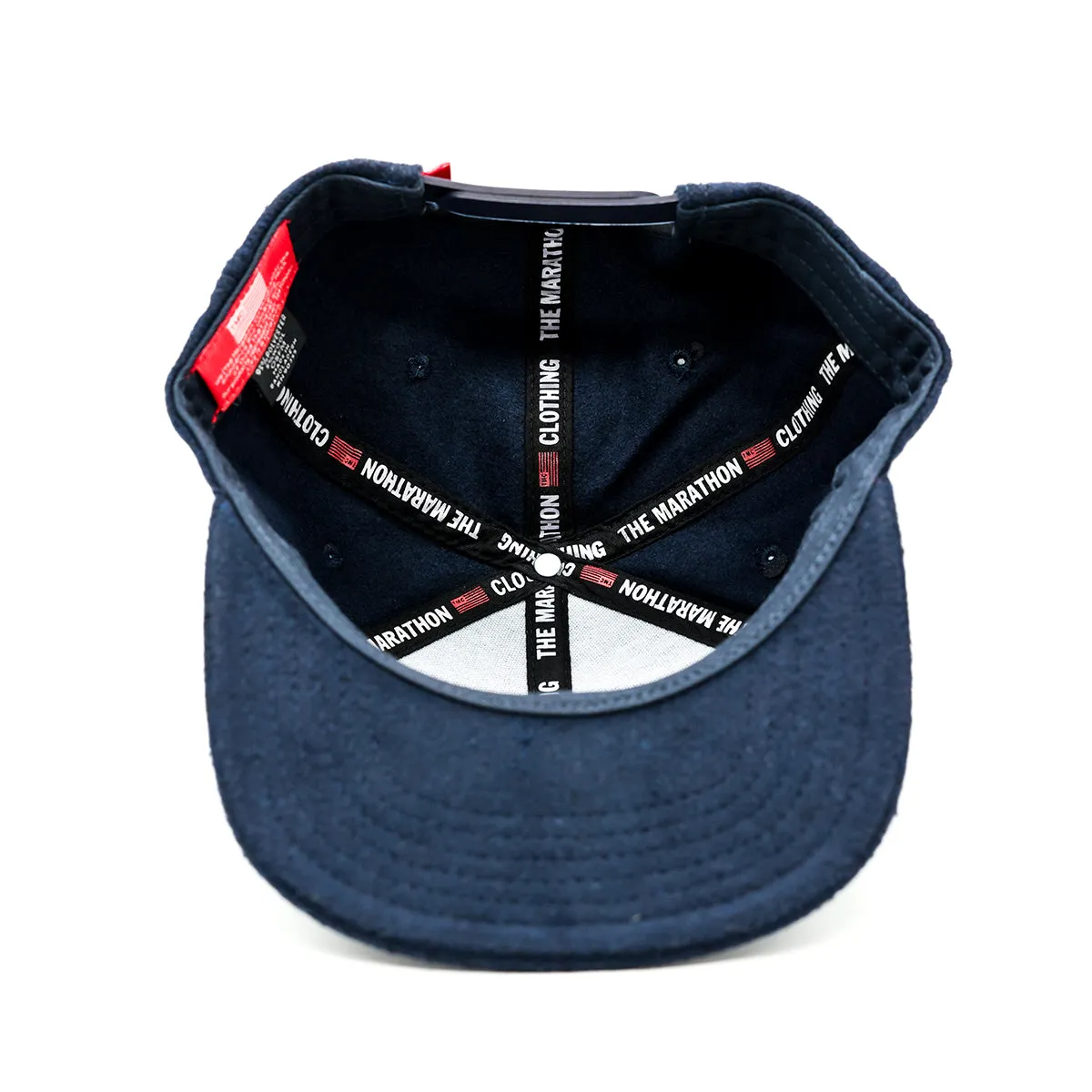 TMC Flag Limited Edition Snapback - Navy Wool