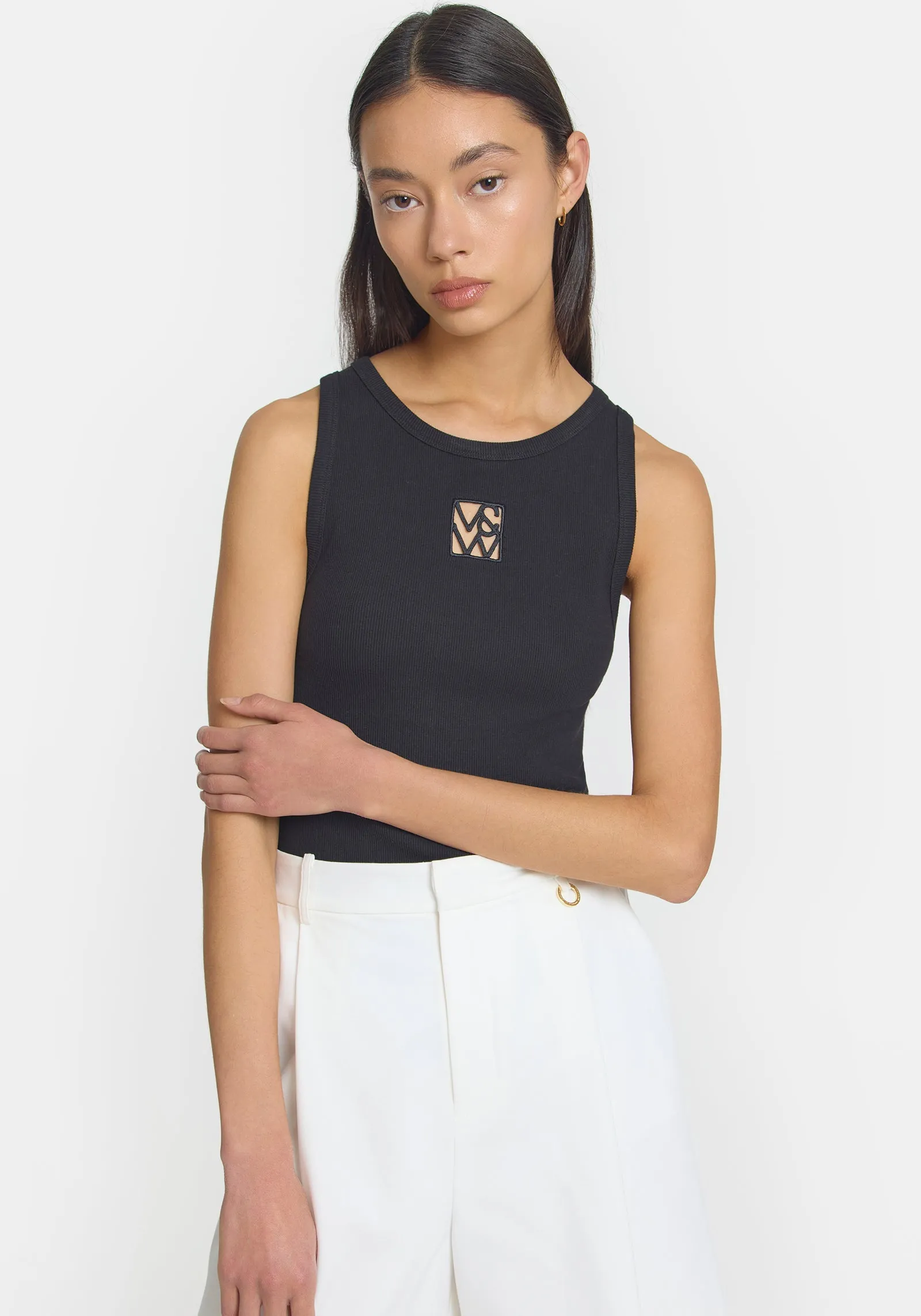 Viktoria & Woods V&W Cut Out Tank - Black