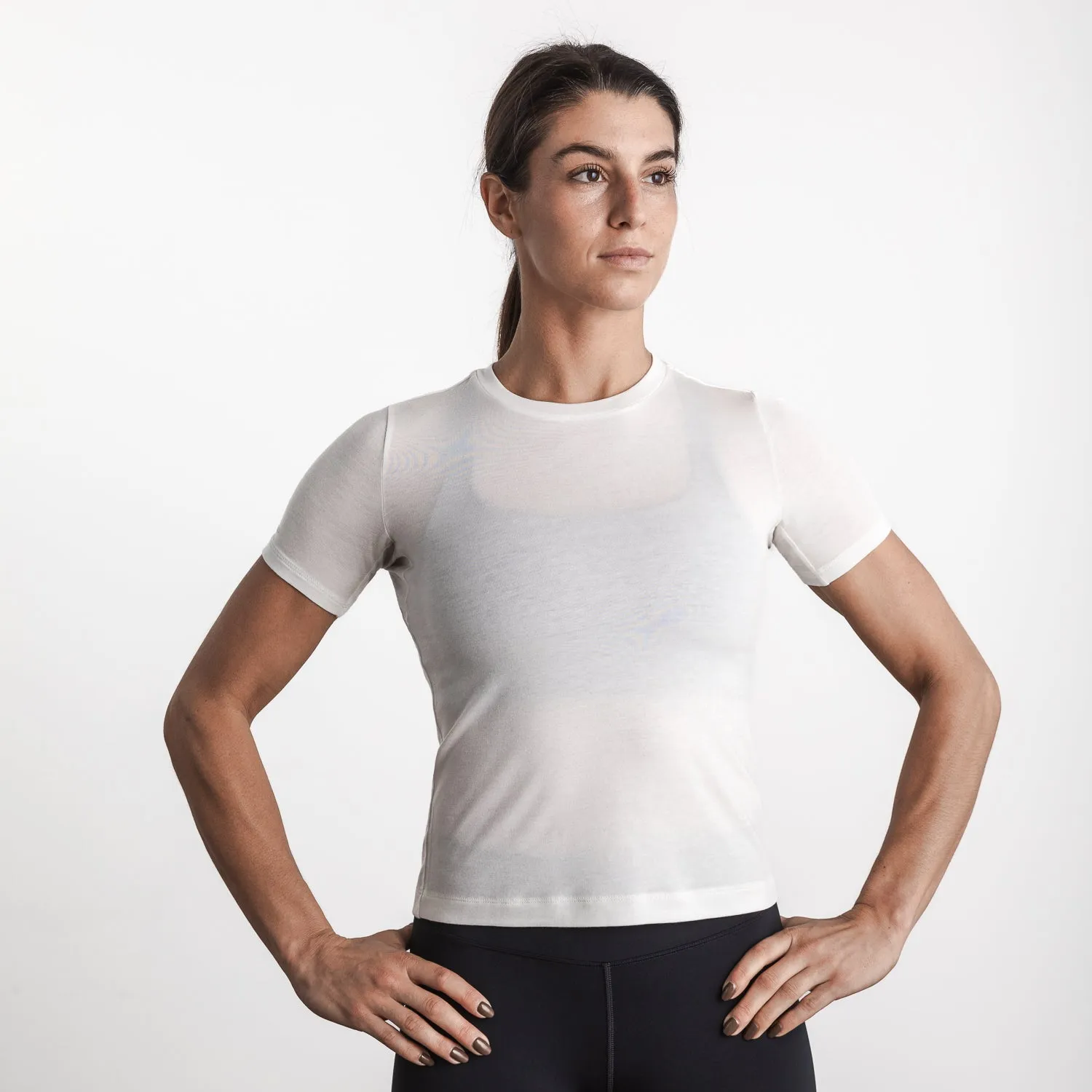 Women's Blended Merino Wool Tee