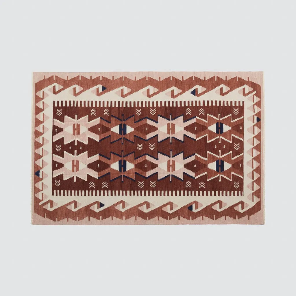 Yürek Handwoven Kilim Area Rug